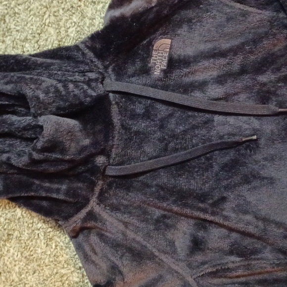 North Face Osito Fuzzy Hooded Pullover~Size Large - Picture 2 of 6